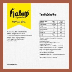 25 Kg Tam Buğday Unu