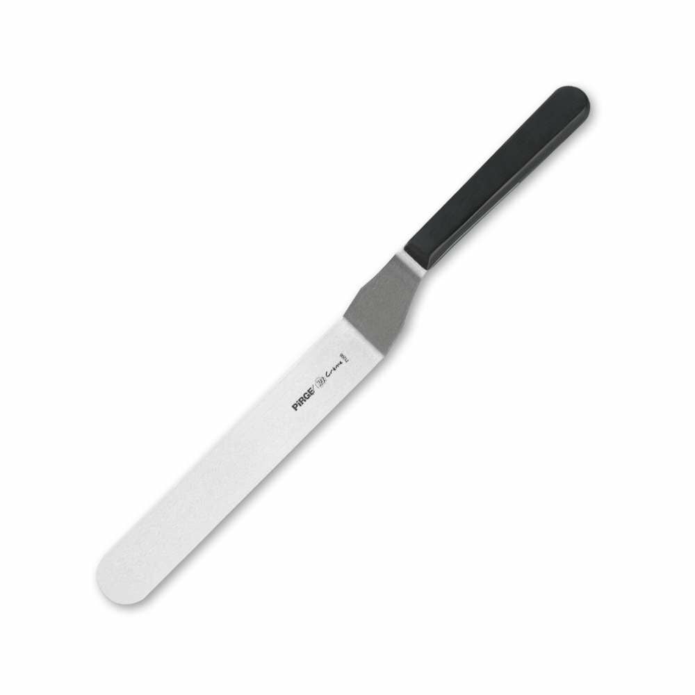 Pirge Creme Pasta Paleti Kıvrık 25cm Siyah